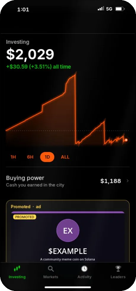 HuntrOS Trade app