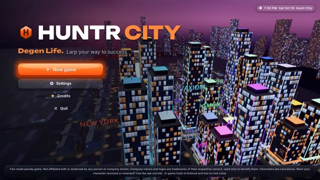 Title screen