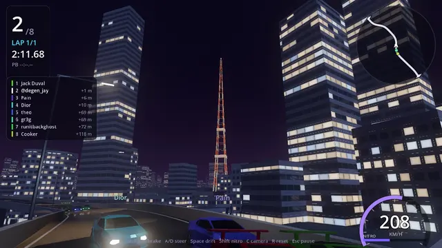 Shuto C1 night race, Tokyo