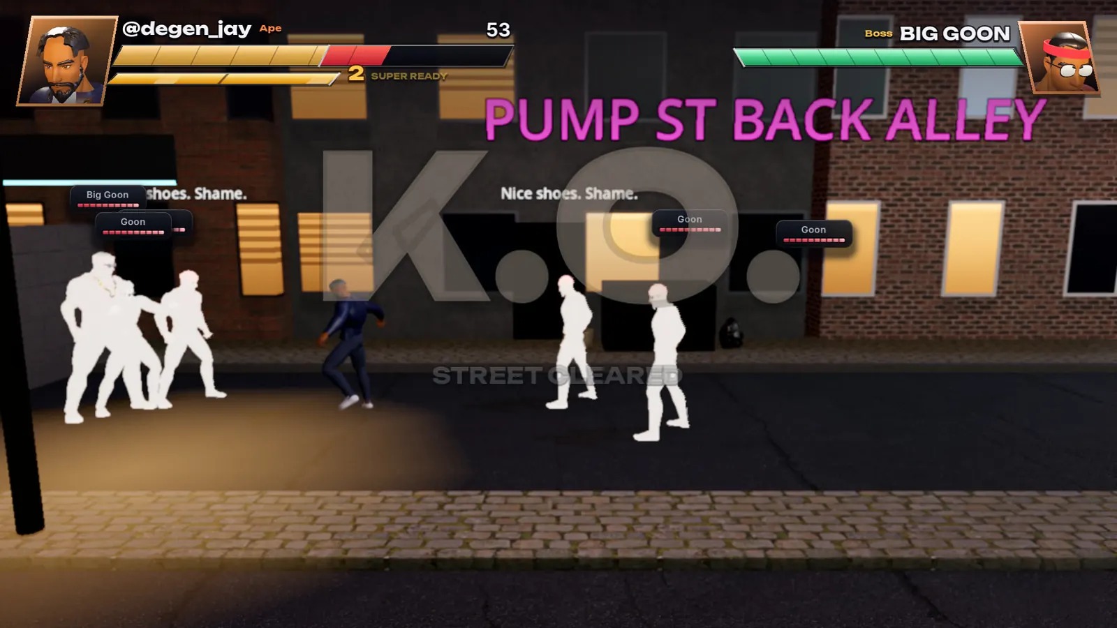 K.O. screen